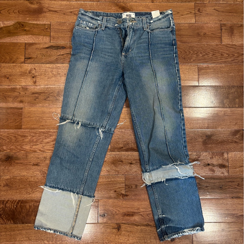 PAIGE Light Blue Denim Jeans